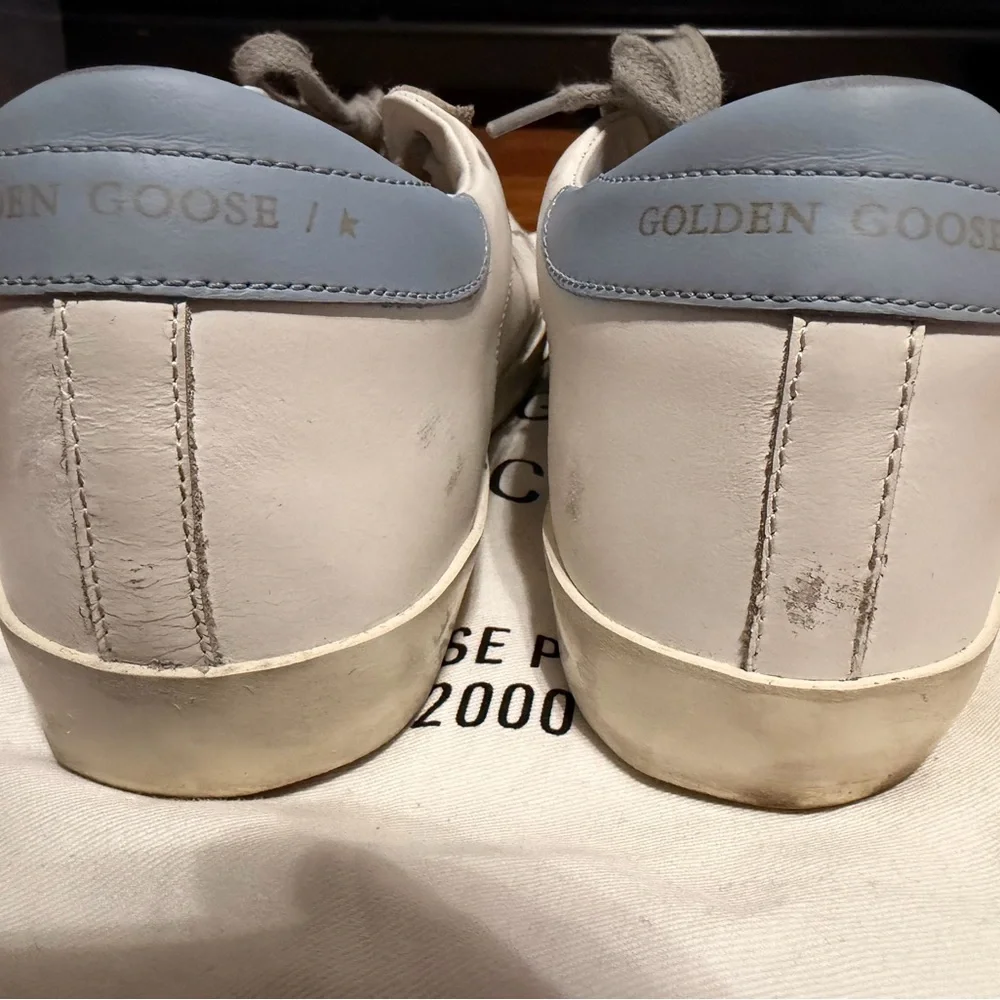 Golden Goose Superstar w/silver star - Size 39/9 - Picture 2 of 5
